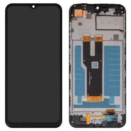 For ZTE Blade A73 / Blade V50 Smart 6.6 inch OEM Grade S LCD Screen and Digitizer Assembly + Frame (Without Logo) - 1