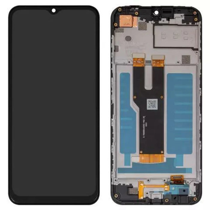 For ZTE Blade A73 / Blade V50 Smart 6.6 inch OEM Grade S LCD Screen and Digitizer Assembly + Frame (Without Logo) - 1