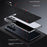 For Samsung Galaxy S26 Ultra Electroplated Shell Embossed PU  Leather + PC + TPU Protective Cover - Black - 5