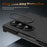 For Samsung Galaxy Z TriFold 5G Case with Tempered Glass Card Holder Stand Wallet Cover - Black - 4