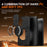 For Samsung Galaxy S26 Case Magnetic Case Ring Kickstand Slide Camera Cover TPU PC Hybrid Phone Shell - Black - 7