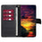 For Samsung Galaxy S26 Case Leather Phone Cover with RFID Blocking Wallet - Black - 2