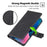 For Samsung Galaxy S26 Case Leather Phone Cover with RFID Blocking Wallet - Black - 5