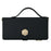 For Samsung Galaxy S26 Ultra Case Cross Texture PU Leather + TPU Wallet Phone Cover with Strap - Black - 4