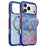 TORRAS Ostand Q3 Air for iPhone 17 Pro Max Magnetic Case 360° Rotating Kickstand Shockproof Cover, Football Team Limited Edition - US Starlight - 2