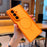 For Samsung Galaxy Z Fold7 5G Magnetic Case Dual-Axis Matte Foldable Phone Hard PC Cover - Orange - 2