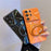 For Samsung Galaxy S25 Ultra Magnetic Case with 360° Rotating Ring Kickstand Aurora CD Pattern TPU + PC Phone Cover - Gold - 5