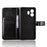For TCL NxtPaper 70 Pro 5G PU Leather Case with Strap Crazy Horse Texture Phone Wallet Cover - Black - 4