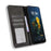 For TCL NxtPaper 70 Pro 5G Leather Case Wallet Stand Retro Texture Phone Cover - Black - 6