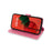 For Samsung Galaxy S26+ Case PU Leather Wallet Phone Cover Tree Deer Imprinted - Pink - 3