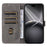 For TECNO Camon 50 4G Case Wallet RFID Blocking PU Leather Phone Cover Stand with Strap - Black - 2