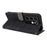 For TECNO Camon 50 4G Case Wallet RFID Blocking PU Leather Phone Cover Stand with Strap - Black - 5