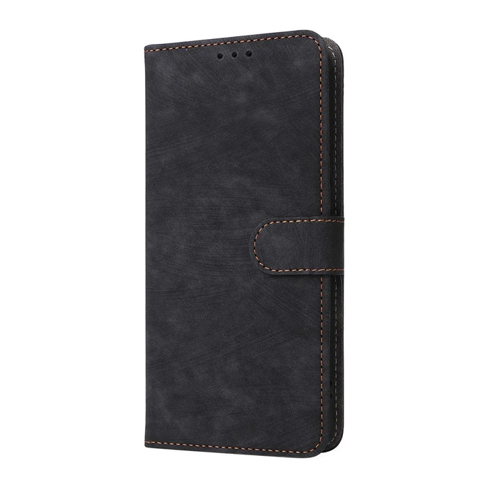 For TECNO Camon 50 4G Case Wallet RFID Blocking PU Leather Phone Cover Stand with Strap - Black - 7