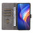For TCL K70 4G / K70 Power 4G Case Wallet RFID Blocking PU Leather Phone Cover Stand with Strap - Black - 2