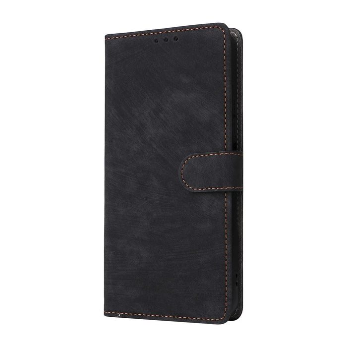 For TCL K70 4G / K70 Power 4G Case Wallet RFID Blocking PU Leather Phone Cover Stand with Strap - Black - 7