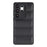 For Samsung Galaxy S26 Ultra TPU Case Down Jacket Design Shock-Absorbent Phone Protector - Black - 1