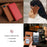 For iPhone 16e / 17e Leather Case Wallet Stand TPU + PU Skin-touch Cover - Brown - 7