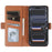 For iPhone 18 Pro / 17 Pro Leather Case Wallet Stand TPU + PU Skin-touch Cover - Brown - 2
