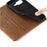 DIERFENG DF-019 for Google Pixel 10a Leather Wallet Case Magnetic Flip Cover with Card Slots RFID Blocking - Light Brown - 5