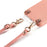 Litchi Pattern Case For Google Pixel 10 Pro  /  10 with Lanyard Shockproof PC PU Leather Cover - Pink - 3
