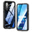 REDPEPPER For Samsung Galaxy A57 5G Case IP68 Waterproof PC + TPU Phone Cover - Black - 1