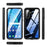 REDPEPPER For Samsung Galaxy A57 5G Case IP68 Waterproof PC + TPU Phone Cover - Black - 3