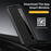 For Samsung Galaxy A57 5G Case Smart View Window Leather Phone Cover - Black - 2