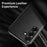For Samsung Galaxy A57 5G Case Smart View Window Leather Phone Cover - Black - 4