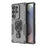 For Samsung Galaxy S26 Ultra Case Rotatable Ring Kickstand PC + TPU Shockproof Phone Cover - Black - 5