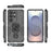 For Samsung Galaxy S26 Ultra Case Rotatable Ring Kickstand PC + TPU Shockproof Phone Cover - Black - 6