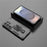 For Samsung Galaxy S26 Ultra Case Rotatable Ring Kickstand PC + TPU Shockproof Phone Cover - Black - 7