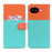 For Google Pixel 10a Cartoon Pet Series  Wallet Phone Case Splicing Leather Flip Cover - Sky Blue - 1