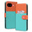 For Google Pixel 10a Cartoon Pet Series  Wallet Phone Case Splicing Leather Flip Cover - Sky Blue - 2