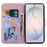For Samsung Galaxy S26+ Case Cartoon Pattern Wallet Leather Phone Cover - Pink - 4