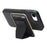For iPhone 16e  /  17e Magnetic Case with Detachable Card Holder Kickstand TPU + PU Back Cover Compatible with MagSafe - Black - 4