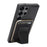 For Samsung Galaxy S26 Ultra Magnetic Case with Detachable Card Holder Kickstand TPU + PU Back Cover Compatible with MagSafe - Black - 2