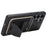 For Samsung Galaxy S26 Ultra Magnetic Case with Detachable Card Holder Kickstand TPU + PU Back Cover Compatible with MagSafe - Black - 3