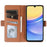 For Samsung Galaxy A15 4G Leather Case Wallet Stand TPU + PU Skin-touch Cover - Brown - 2