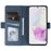 For Samsung Galaxy A35 5G Leather Case Wallet Stand TPU + PU Skin-touch Cover - Blue - 2