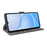 For Realme Note 80 4G Case Wallet RFID Blocking PU Leather Phone Cover Stand with Strap - Black - 4