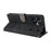 For Realme Note 80 4G Case Wallet RFID Blocking PU Leather Phone Cover Stand with Strap - Black - 5
