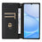 For Realme Note 80 4G Case Wallet Rhombus Imprinted PU Leather Phone Cover - Silver - 2