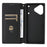 For Realme Note 80 4G Case Wallet Rhombus Imprinted PU Leather Phone Cover - Silver - 5