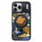 CASEKOO for iPhone 18 Pro / 17 Pro Magnetic Case Constellation Pattern Ring Kickstand Shockproof PC + TPU Phone Cover - Artist - 1