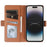 For iPhone 14 Pro Max Leather Case Wallet Stand TPU + PU Skin-touch Cover - Brown - 2