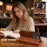 For iPhone 14 Pro Max Leather Case Wallet Stand TPU + PU Skin-touch Cover - Brown - 6