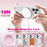For iPhone 17 Pro Max Magnetic Case Skin Touch TPU + PC 2.0mm Thickness Anti-drop Phone Cover - White - 4