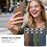 For iPhone 16 Pro / iPhone 16 Pro Max Magnetic Phone Case with Grid Pattern Protective PU Leather + PC Cover - Brown - 7