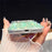 For iPhone 18 Pro Max / 17 Pro Max Case Rhinestone Aurora Butterfly Bow Glitter TPU + PC IMD Phone Cover - Glitter Light Green - 3