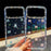 For iPhone 18 Pro Max / 17 Pro Max Case Rhinestone Aurora Butterfly Bow Glitter TPU + PC IMD Phone Cover - Glitter Light Green - 5